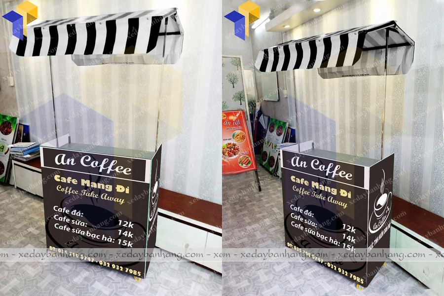 Quầy bán cafe hcm